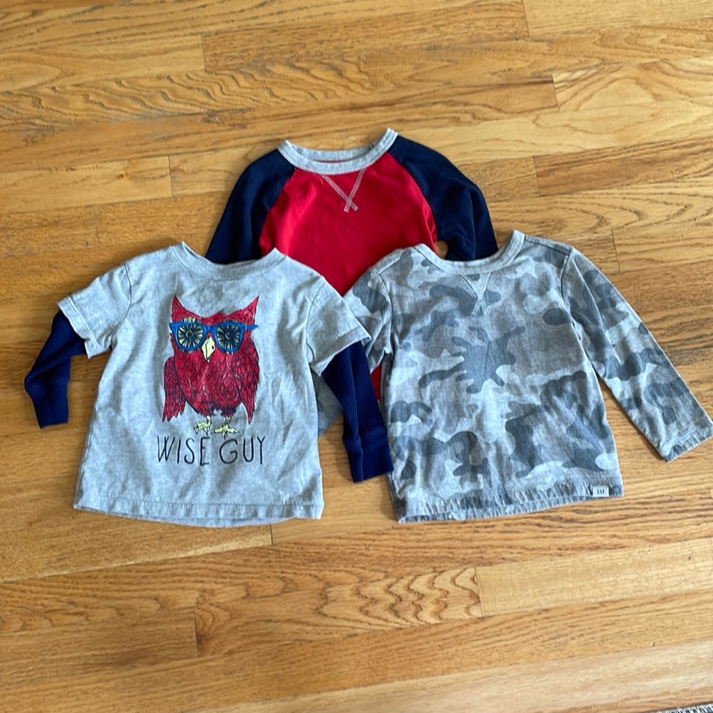 Baby Gap Long Sleeve Shirts